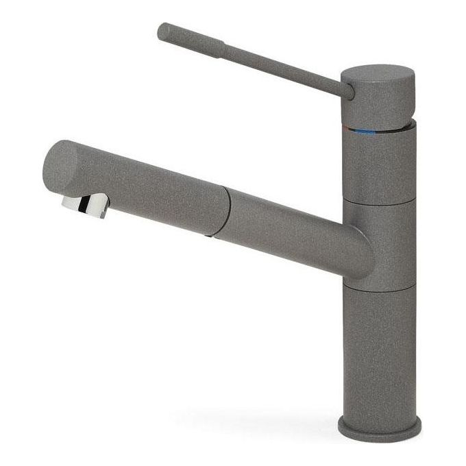 Elleci MMKSAV73 Sava Miscelatore monocomando con canna girevole Modern Grigio Titanium