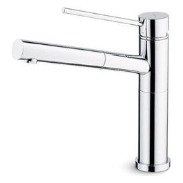 MIKRENCR Reno Miscelatore monocomando cromato con doccetta estraibile Modern Cromo