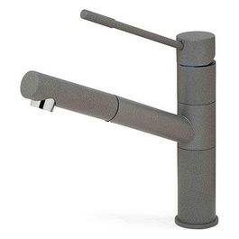MMKREN70 Reno Miscelatore monocomando con canna girevole e doccetta estraibile Metaltek Ghisa 70