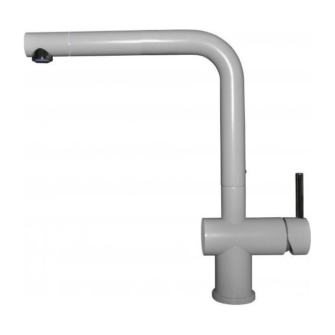 ELLECI MMKSTR79 Stream Miscelatore monocomando con canna girevole Modern Aluminio 79