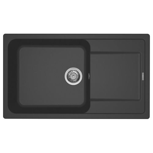New LG241059 Lavello Life 410 86x50cm 1 Vasca Antracite 59