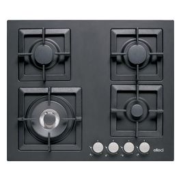 PGSP60140WS Linea Plano Piano Cottura a Gas 4 Zone di cui 1 Tripla Corona laterale 60cm Nero