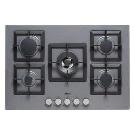 PMSP75173CS Plano 75 Piano Cottura a Gas 5 Zone 1 Tripla Corona centrale 75 cm Grigio Titanio