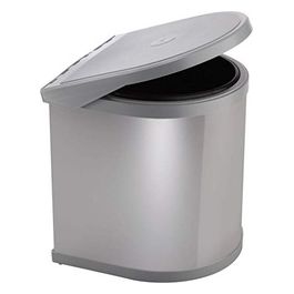 PPI607/1 Pattumiera Mobile Cucina 1 Contenitore 10 Litri con Coperchio