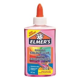 Elmer's Colla Vinilica Colorata Semitrasparente Rosa 147ml