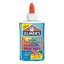 Elmer's Colla Vinilica Colorata Semitrasparente Blu 147ml