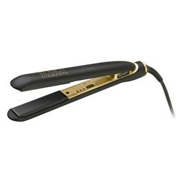 Piastra per Capelli Luxury Hairline Diamante Nero e Oro