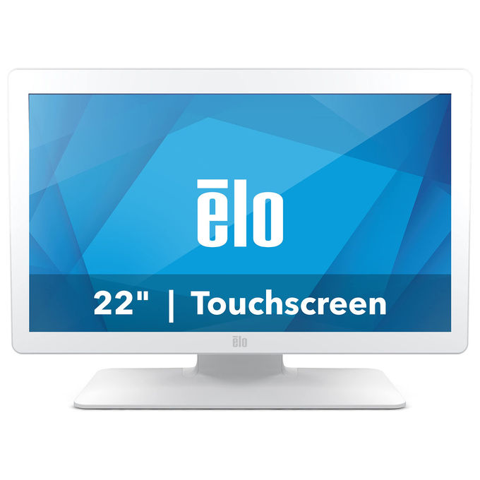 Elo E658992 Monitor Medicale Touchscreen 22 pollici FHD PCAP 10-Touch DICOM Bianco