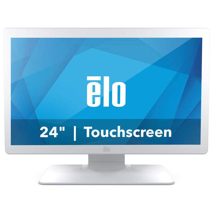 Elo E659395 Monitor Medicale Touchscreen 24 pollici Full HD Capacitivo Bianco