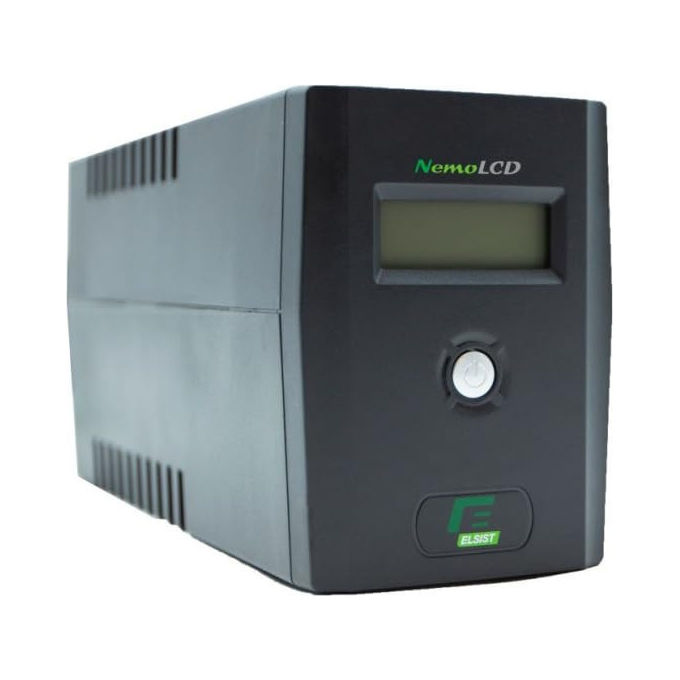 Elsist NEMOLCD 160 UPS Line Interactive 1600VA 600W con Display LCD