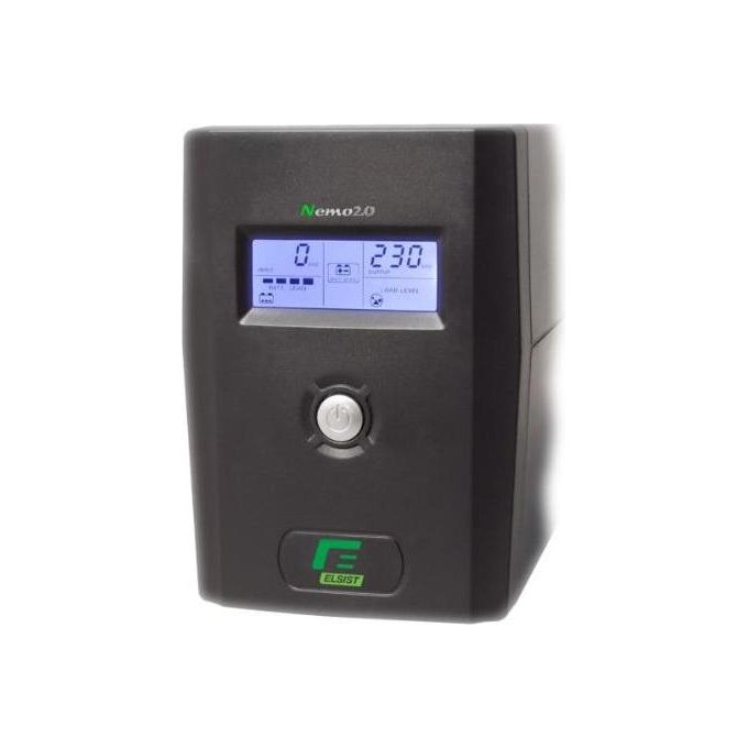 Elsist Ups Gruppo di Continuita? Nemo 2.0 65 - 650VA Lcd Usb+SW