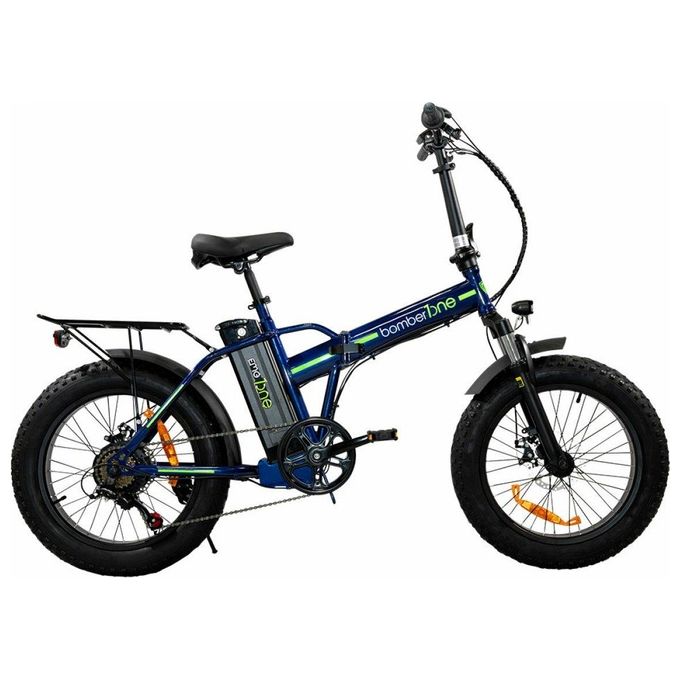 Emg E-bike Bomber One Blu Acciaio 20''