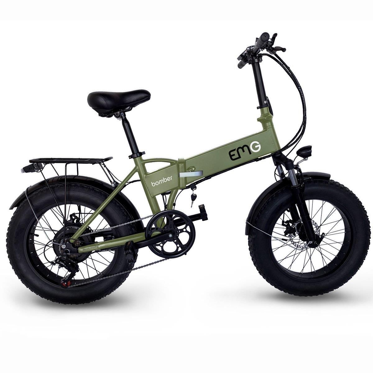 EMG E-Bike Bomber F20 Fat Green Ruote 20\