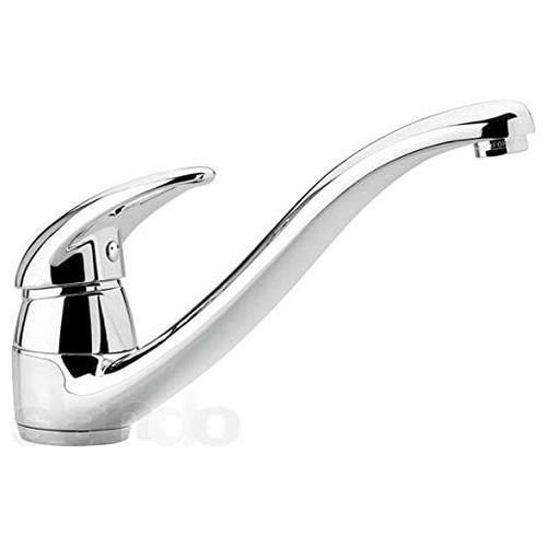 RUBINETTERIE Anubis 7095 Miscelatore Monocomando per Lavello Colore Grigio Avena