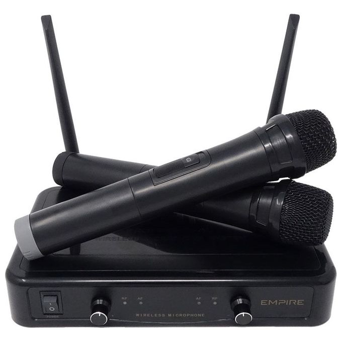 Empire EMSP.W601IIC Coppia Microfoni Wireless con Ricevitore Uhf