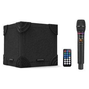 Empire Speaker Portatile Qubo con Microfono 100W Microfono Ice Incluso