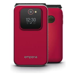 Joy Telefono Facile 2G Nero e Rosso