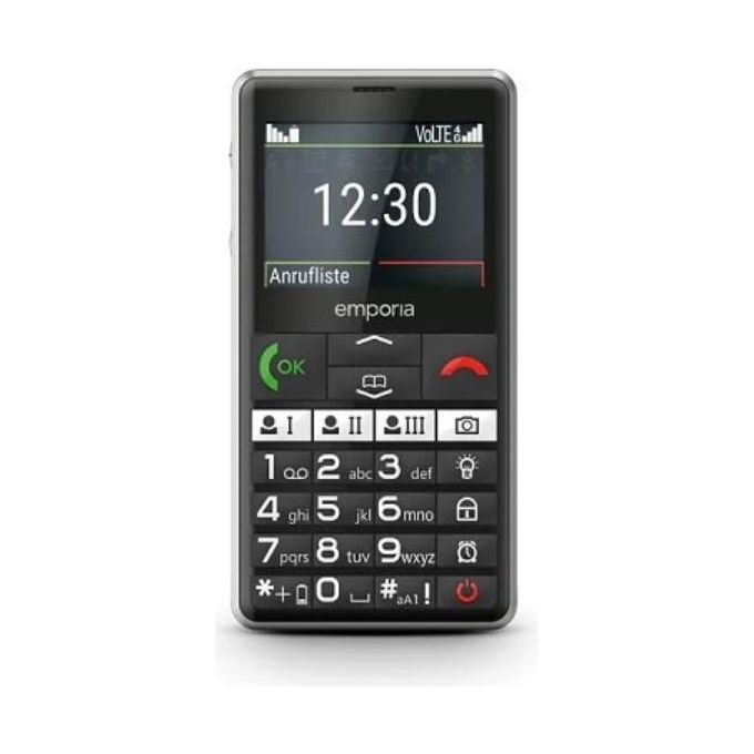 Emporia PURE-LTE Telefono Cellulare per Anziani 4G