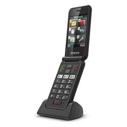 Emporia SIMPLICITYglam 2.8" 102gr Nero Telefono per Anziani