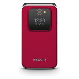 Emporia, Telefono per Anziani, Rosso, EmporiaJOY-LTE, Display 2.8 pollici