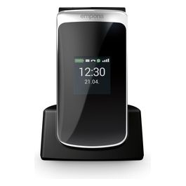 TOUCHsmart.2 Doppio Display 1.54''/3.25'' Android Go con WhatsApp-Telegram preinstallati Nero 