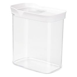 Barattolo 1.6 Litri Optima Dry Storage Chiusura Ermetica Bianco
