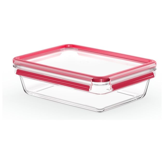 Emsa Clip e Close Recipiente per Cibo Rettangolare 2 Litri Trasparente