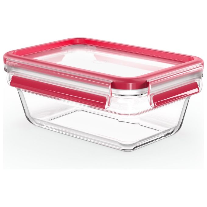 Emsa Clip e Close N1040800 Recipiente per Cibo Rettangolare Scatola 0.85 Litri Trasparente