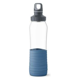 Drink2GO Borraccia in Vetro 0.7 Litri Blu