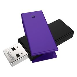 C350 Brick 2.0 Unita' Flash USB 8Gb USB tipo A Nero/Porpora