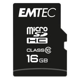 ECMSDM16GHC10CG Scheda microSDHC da 16Gb Classe 10 UHS-I U1