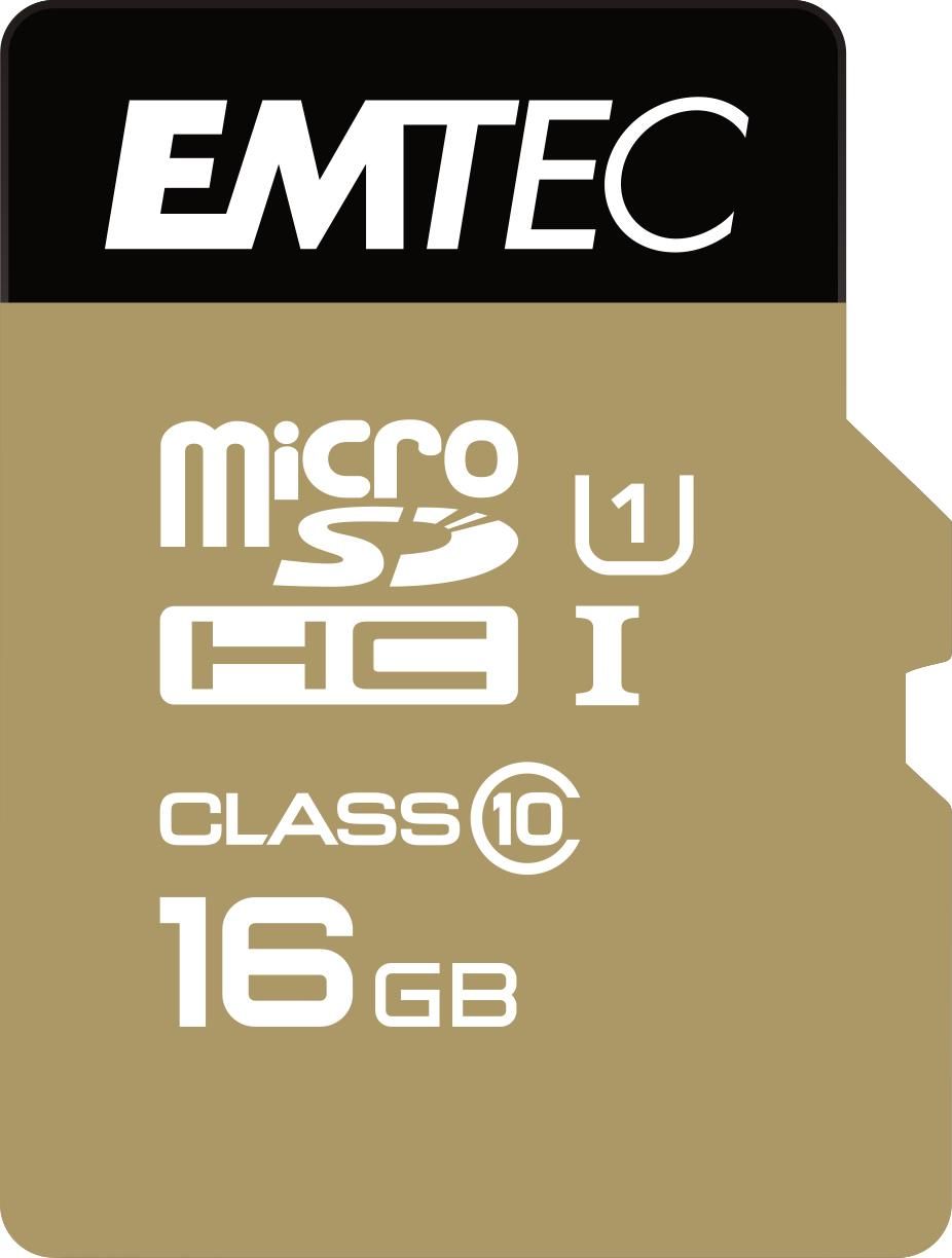 Emtec Gold+ ECMSDM16GHC10 Micro