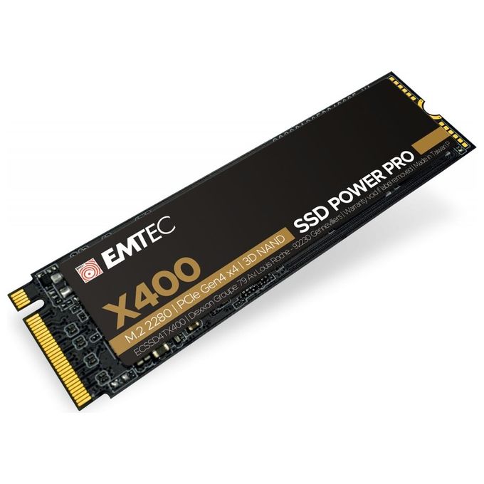 Emtec X400 Ssd M.2 2000Gb PCI Express 4.0 3D NAND NVMe