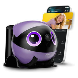 EnaBot, Robot Domestico con Monitoraggio, Videochiamata, Viola