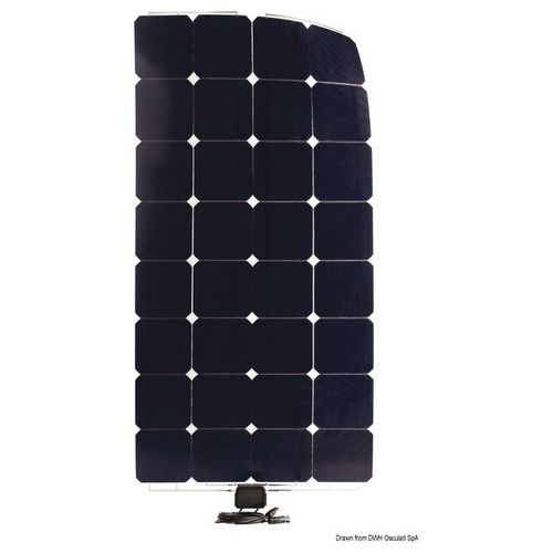 Enecom Pannello Solare Enecom SunPower 120 Wp 1230x546 mm 