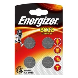 637762 Blister da 4 Batterie Litio CR 2032 Maxi