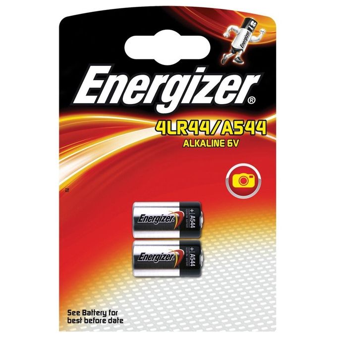 Energizer Alkaline Battery 4lr44/a544 6v 2-blister