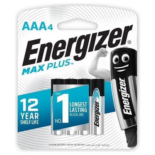 Energizer Batterie Max Plus Micro 4 Pezzi