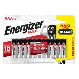 Energizer Confezione 12 Max Alkaline AAA CHP12