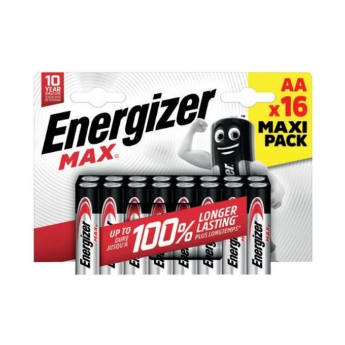 Energizer Confezione 16 Max Alkaline AA Chp16
