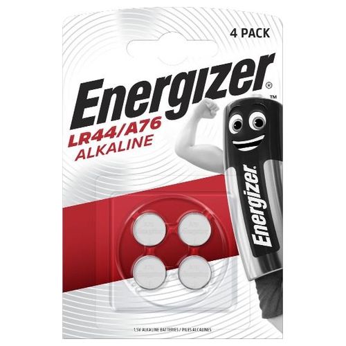 Energizer Confezione 4 A76 LR44 Alkaline BP4