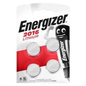 Energizer Confezione 4 Lithium Cr2016 BP4