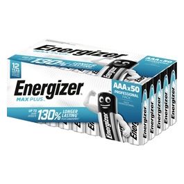 Confezione 50 Max Plus Alkaline AAA Dp50