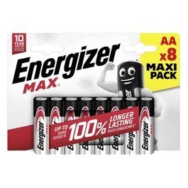 Confezione 8 Max Alkaline AA Chp8