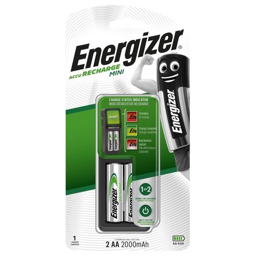 Energizer E300701300 Caricabatteria Mini 2000mAh