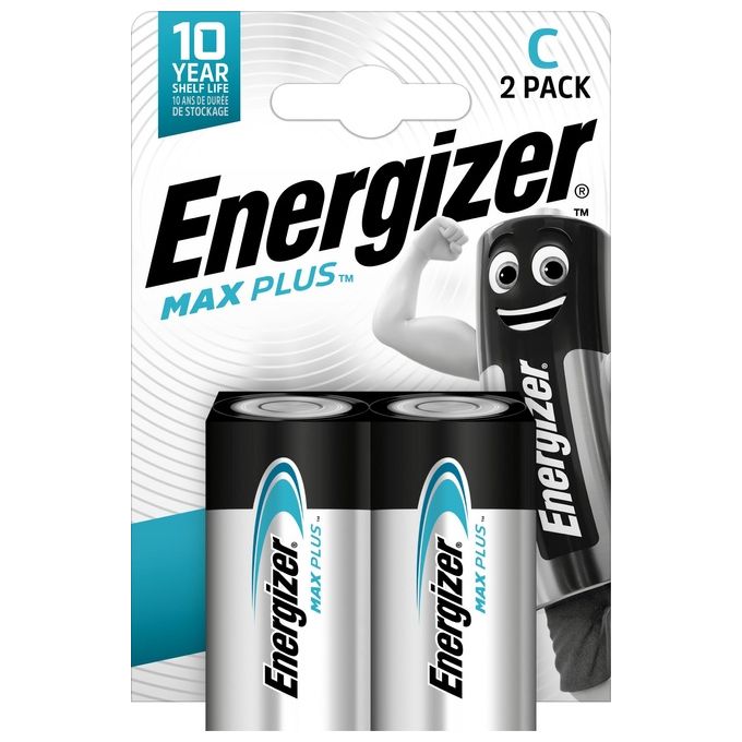 Energizer Max Plus Batteria Monouso C 2 Pezzi