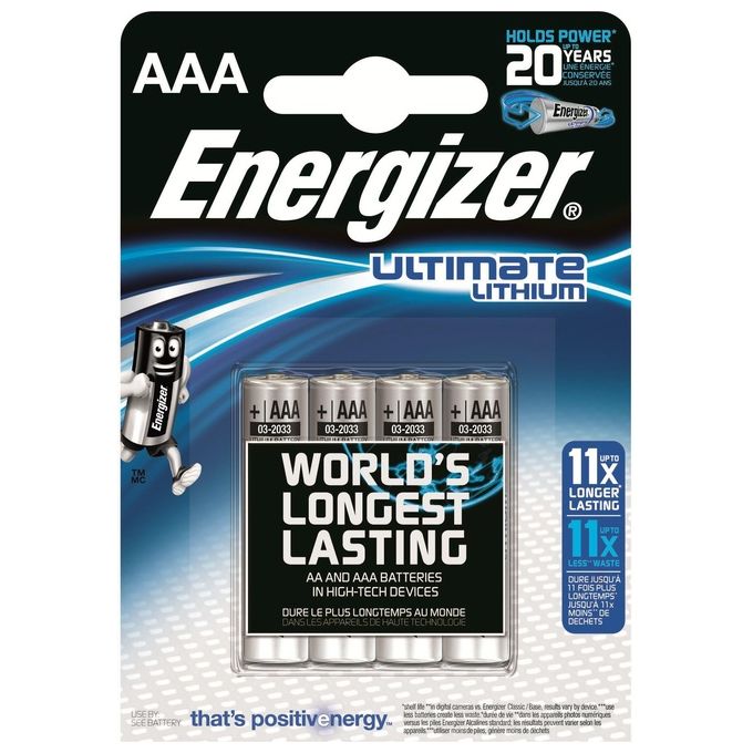 Energizer Pile Ministilo 4 Pezzi