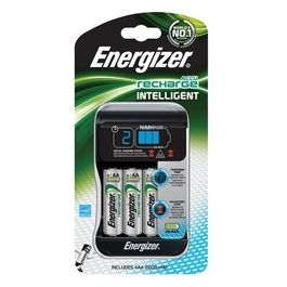 Recharge Pro 639837 Caricabatterie Intelligente AA AAA LCD Nero