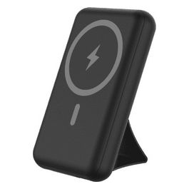 QM10002PQ Batteria Portatile 10000mAh Ricarica Wireless Rapida Nero PowerBank