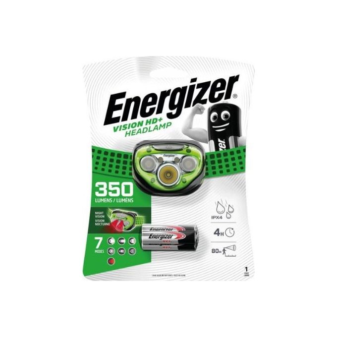 Energizer Torcia Vision HD Headlight 3AAA 350lumens